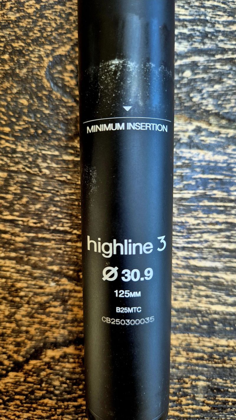 Crankbrothers Highline 3 – teleskopická sedlovka 30.9 / 125 mm - záruka