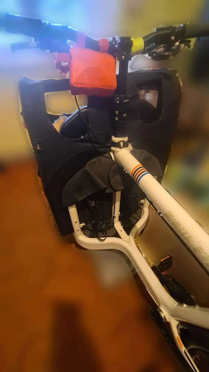 Nákladní / cargo kolo Larry vs harry bullit milk plus top stav 