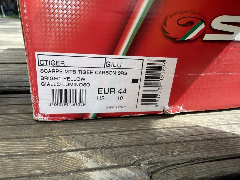 Sidi MTB Tiger Carbon SRS, vel. 44