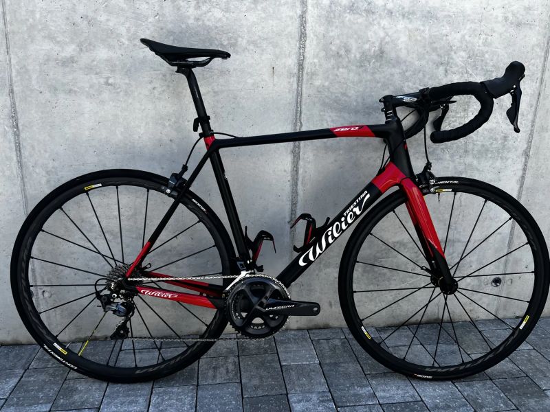 Wilier ZERO7+ULTEGRA+KSYRIUM PRO BLACK-RED XL