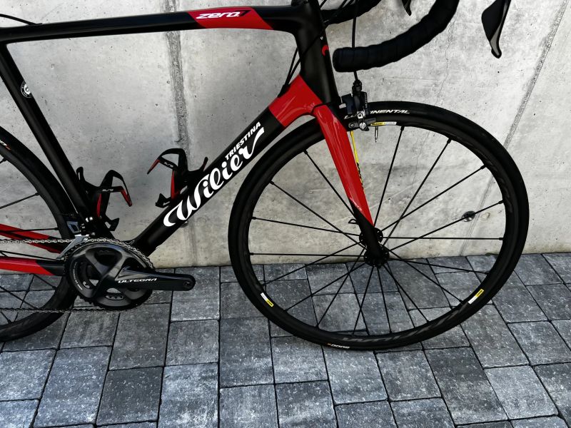 Wilier ZERO7+ULTEGRA+KSYRIUM PRO BLACK-RED XL