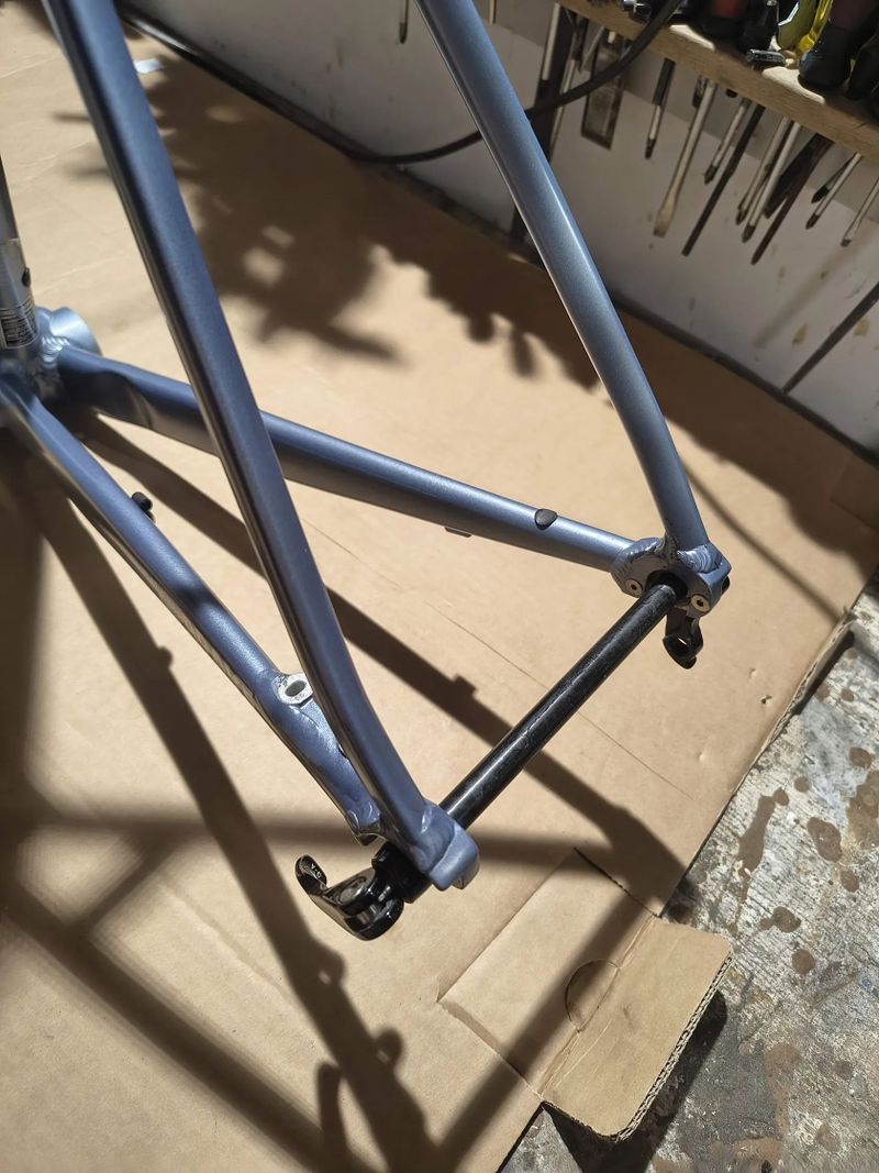 Silniční rám B-TWIN (Decathlon) Ultra AF-GF vel. XL Pevné osy, kotoučové brzdy