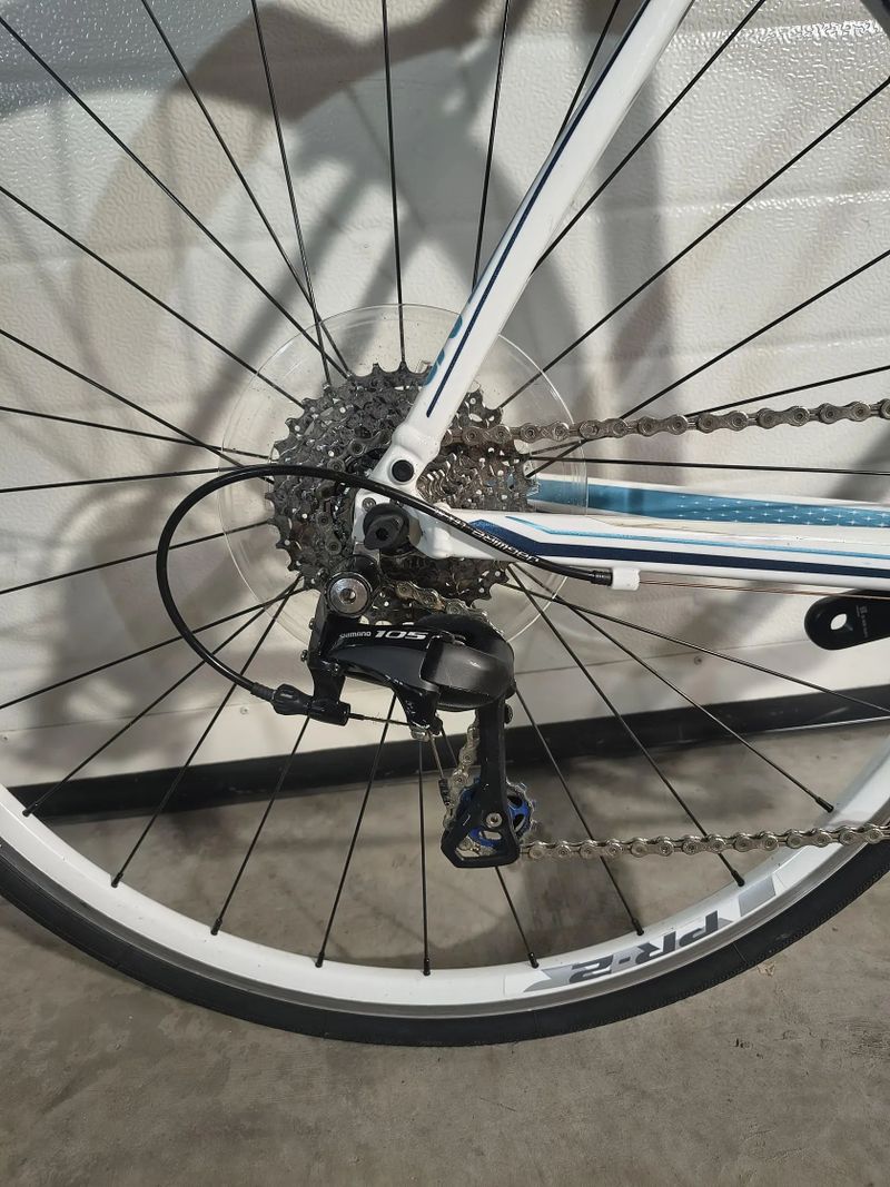 Dámské silniční kolo LIV Avail 1 velikost L, pro výšku 175 - 185 cm.