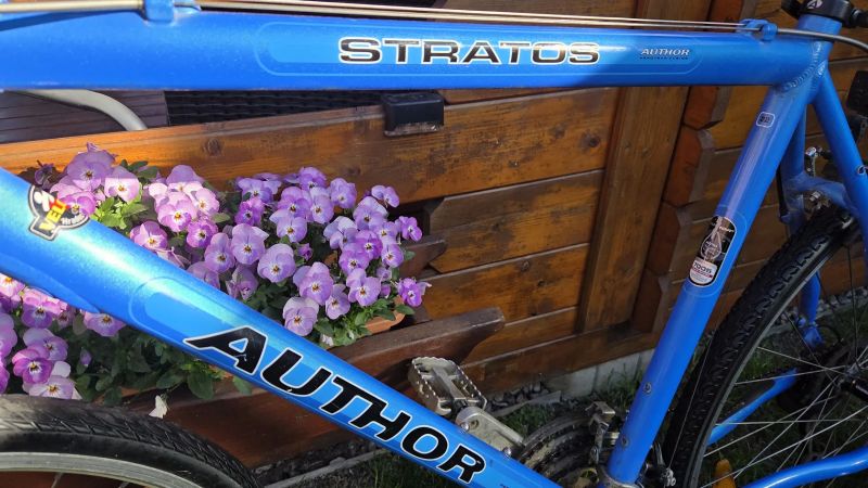 Pánské trekové kolo Author Stratos rám 22" postava 185-200cm 