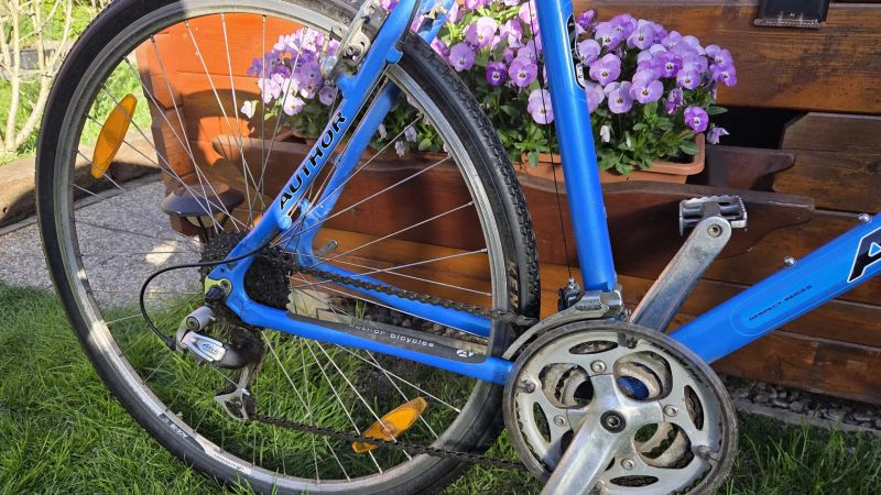 Pánské trekové kolo Author Stratos rám 22" postava 185-200cm 