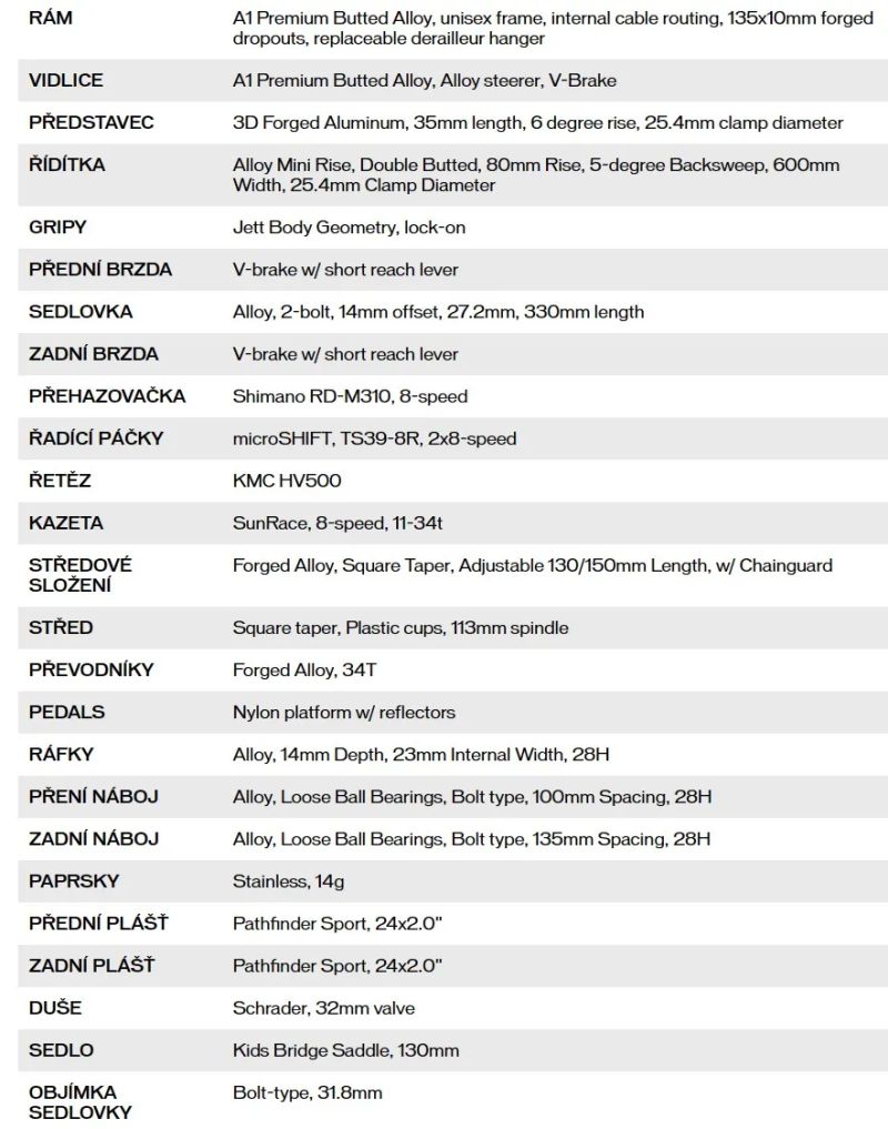 Specialized Jett 24 (velice lehke kolo)