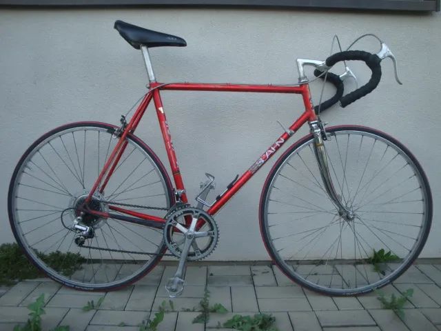 Staré silniční kolo Scapin - Peer, Suntour SVX, Shimano Golden Arrow