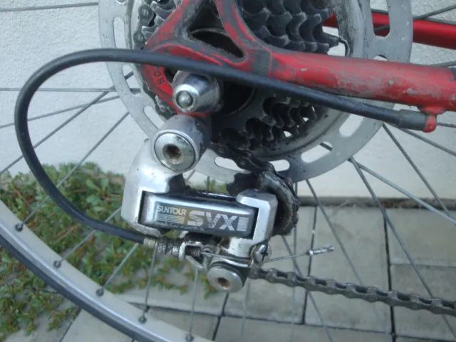 Staré silniční kolo Scapin - Peer, Suntour SVX, Shimano Golden Arrow