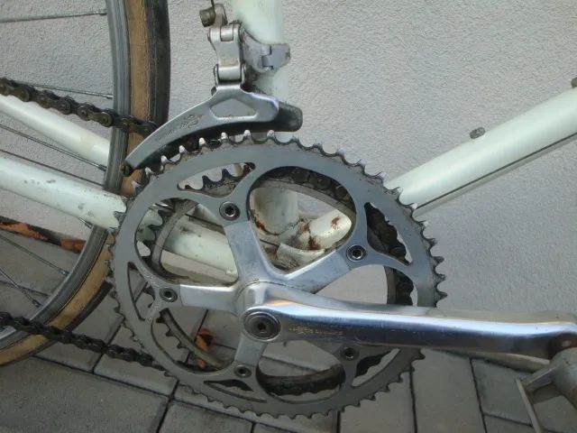 Staré silniční kolo Scapin - Peer, Suntour SVX, Shimano Golden Arrow