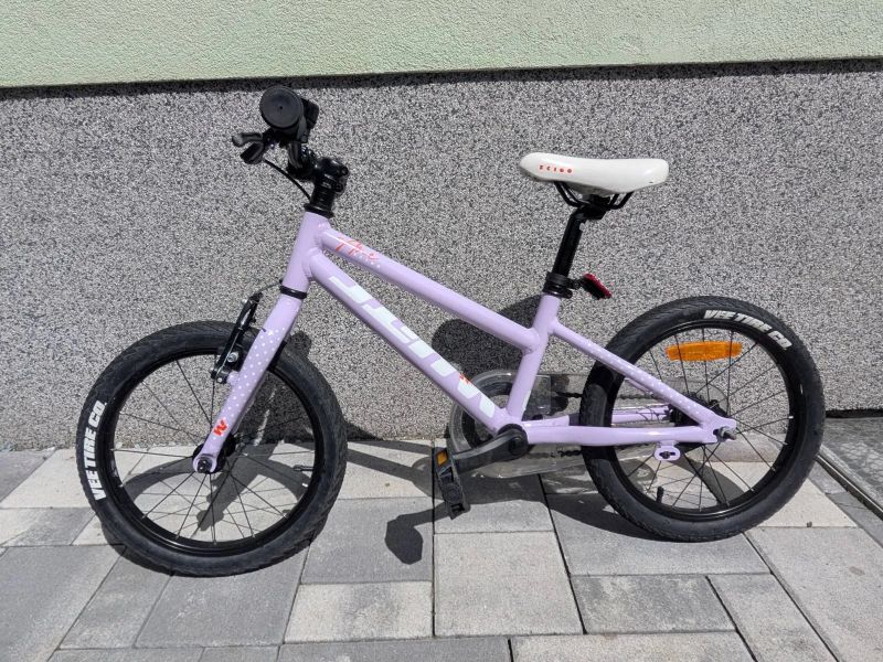 Lehké dětské kolo White Ane 160 XC (16") – Jako Woom a Beany