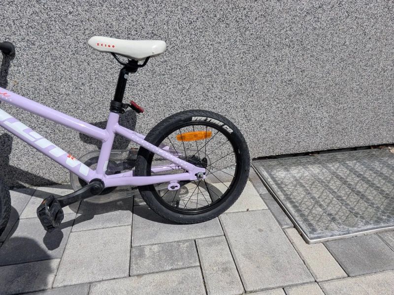 Lehké dětské kolo White Ane 160 XC (16") – Jako Woom a Beany