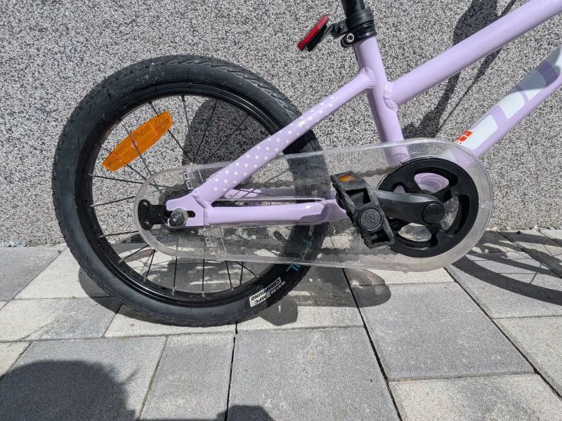 Lehké dětské kolo White Ane 160 XC (16") – Jako Woom a Beany