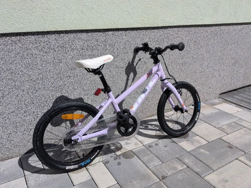 Lehké dětské kolo White Ane 160 XC (16") – Jako Woom a Beany