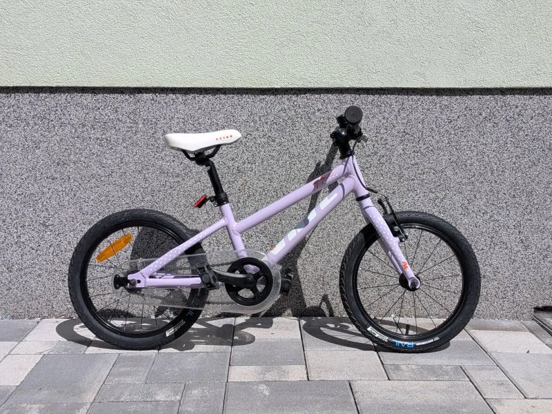 Lehké dětské kolo White Ane 160 XC (16") – Jako Woom a Beany