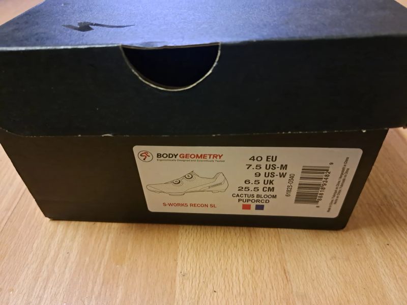 MTB tretry Specialized S-Works Recon vel. 40