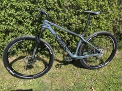 MRX CHRONOS 29" - carbon XT 8100 1x12 disc 12x148mm, raw chameleon modrý 