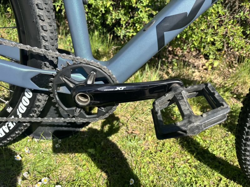 MRX CHRONOS 29" - carbon XT 8100 1x12 disc 12x148mm, raw chameleon modrý 