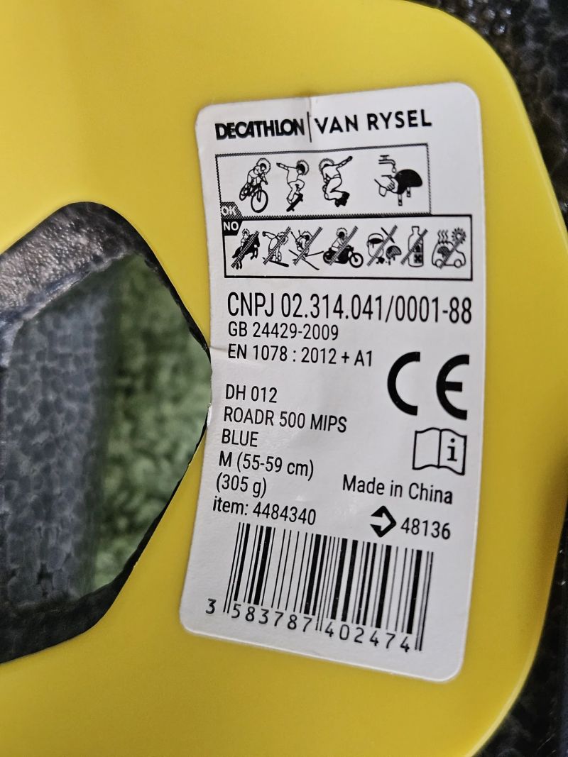 Helma Van Rysel Roadr 500 MIPS, vel. M 55/59 cm 