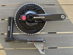 SRAM Force AXS Quarq DUB kliky s wattmetrem, 2x12, 46/33T