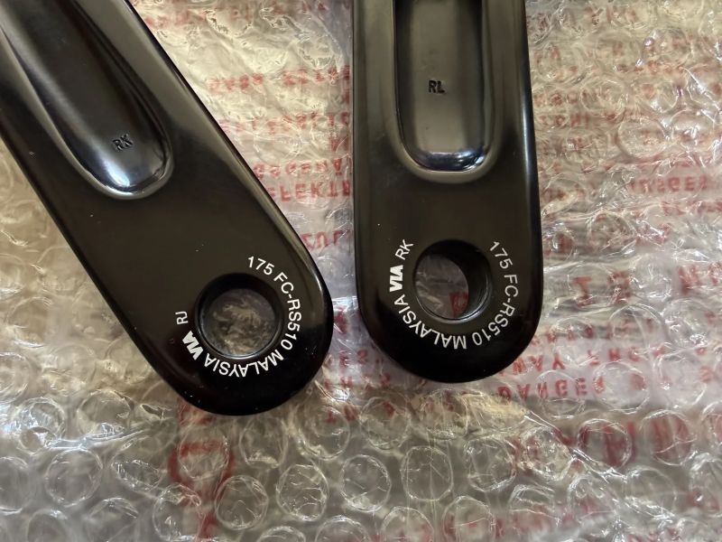 Kliky Shimano FC-RS510 compact, délka 175mm