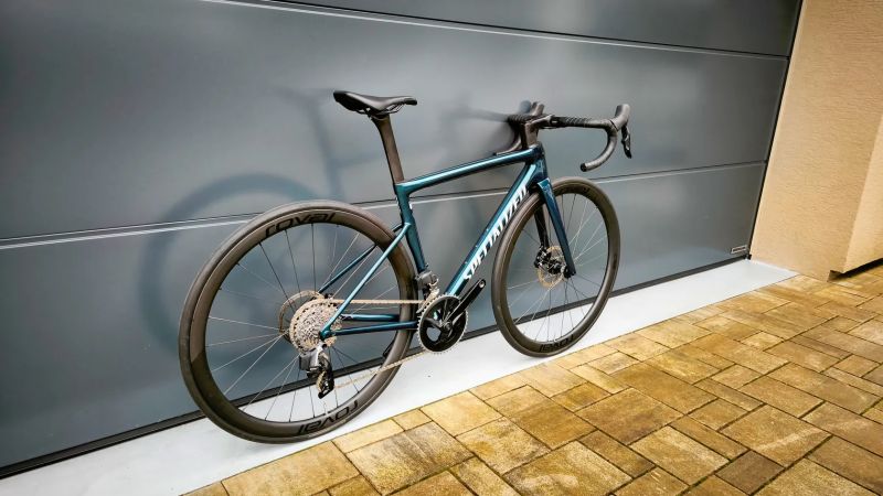 Specialized Tarmac SL8 Expert Rival eTAP AXS 2x12 Roval C38 Power Meter Quarq vel. 52