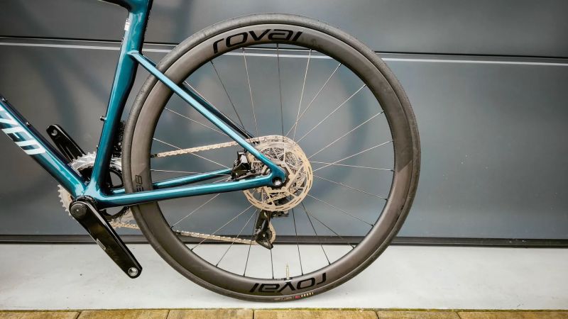 Specialized Tarmac SL8 Expert Rival eTAP AXS 2x12 Roval C38 Power Meter Quarq vel. 52