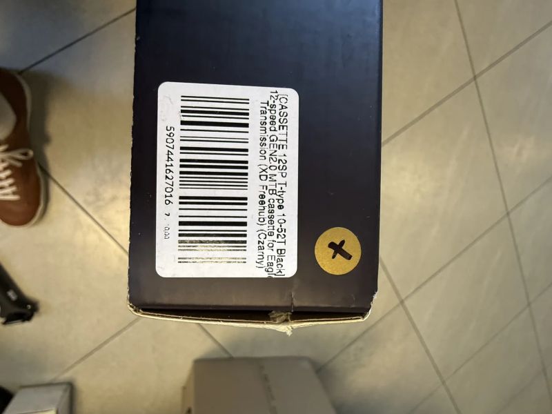 Kazeta GARBARUK 10-52z 12r. GEN2.0 MTB - černá Nová nepoužitá