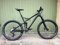 Celoodpružene karbonové kolo Ghost SL AMR, ram L TOP STAV