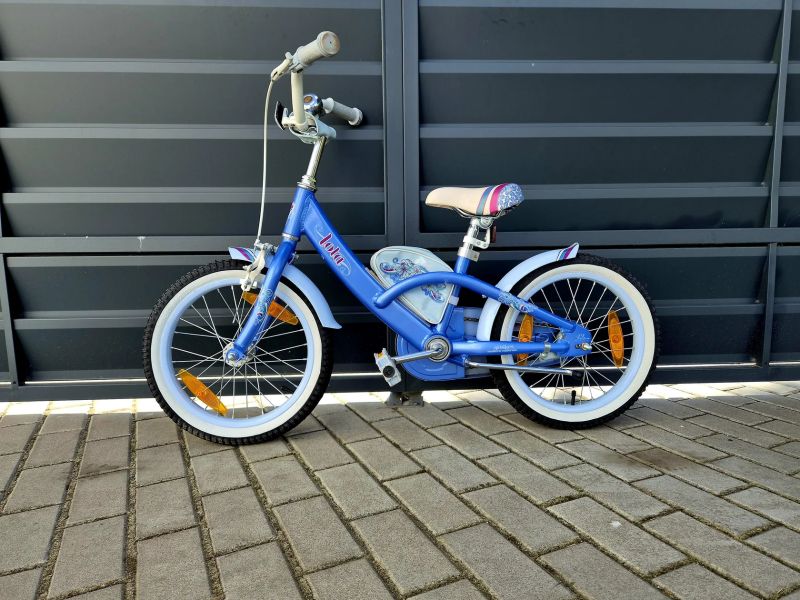 (85) Dětské hliníkové kolo GT 16" - Zánovní stav