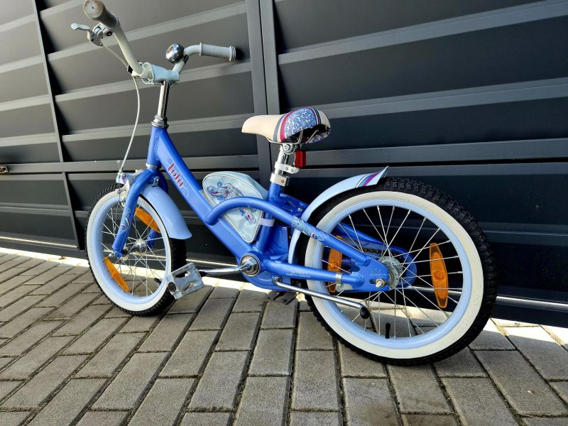 (85) Dětské hliníkové kolo GT 16" - Zánovní stav