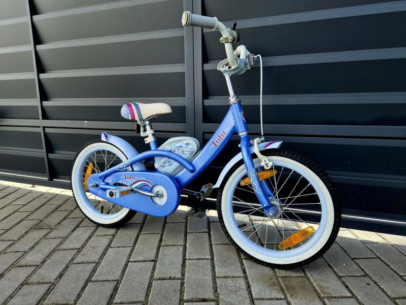 (85) Dětské hliníkové kolo GT 16" - Zánovní stav