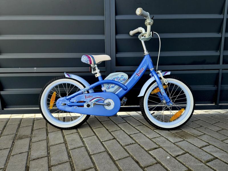 (85) Dětské hliníkové kolo GT 16" - Zánovní stav