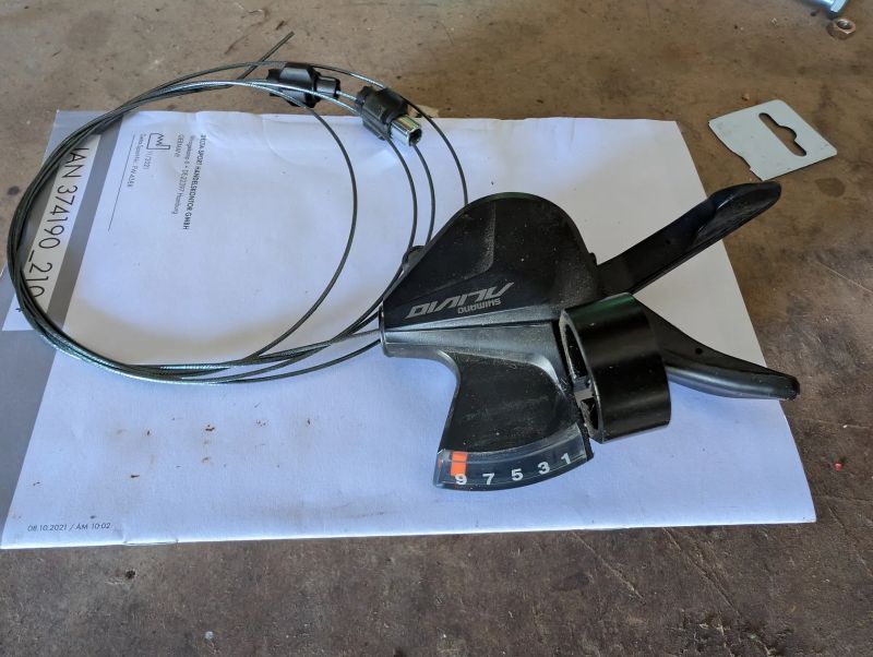 Sada 1x9 Shimano Alivio