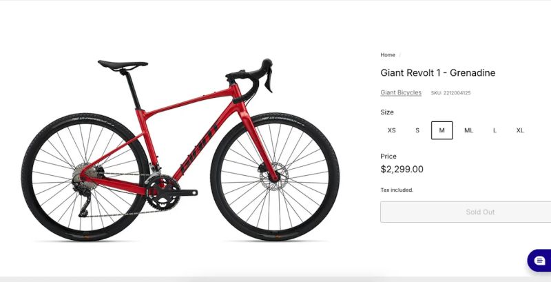 Giant Revolt 1 - rámová sada, vel. M 