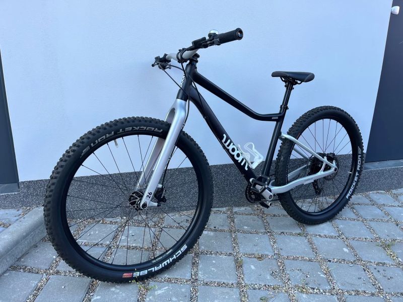 Horské kolo Woom off 6 / karbon vidlice