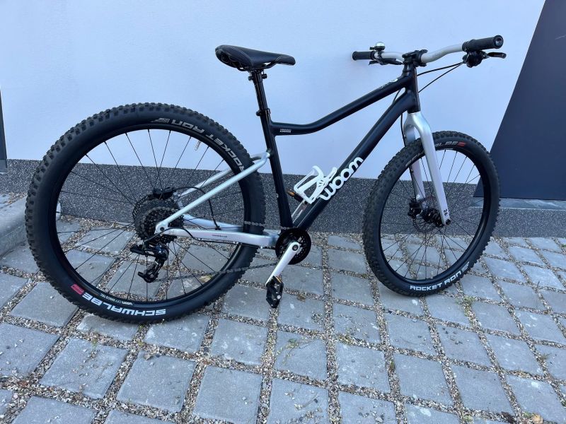 Horské kolo Woom off 6 / karbon vidlice
