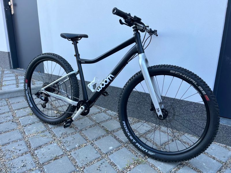 Horské kolo Woom off 6 / karbon vidlice