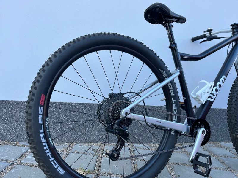 Horské kolo Woom off 6 / karbon vidlice