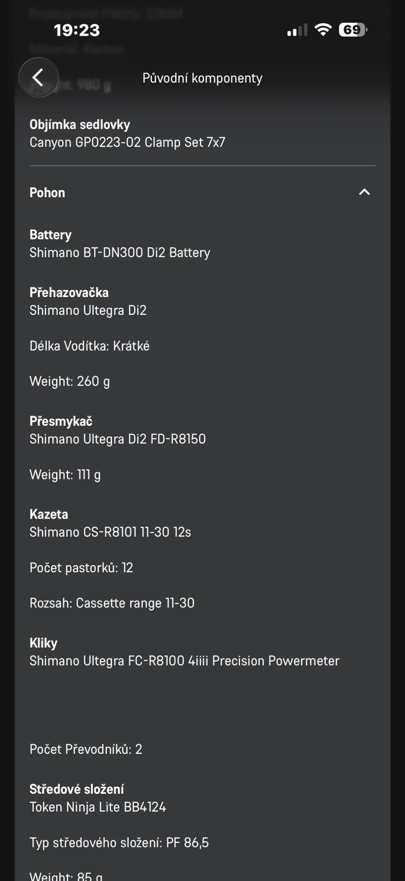 Canyon ultimate cf sl 8 aero