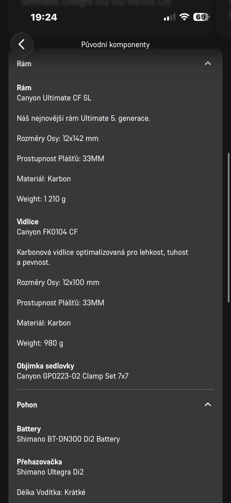 Canyon ultimate cf sl 8 aero