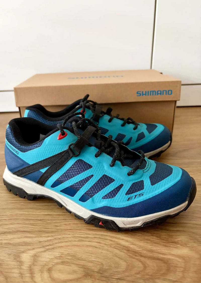 Dětské/Dámské tretry SHIMANO SH-ET500WB Blue - 36