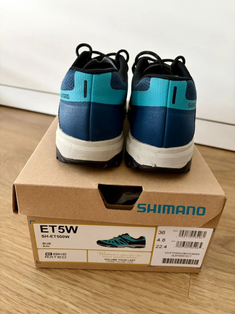 Dětské/Dámské tretry SHIMANO SH-ET500WB Blue - 36