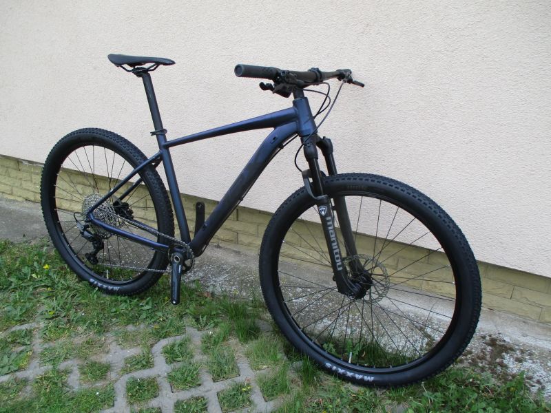 Nové 29" kolo na rámu MRX Sport 19", vzduch. vidlice Manitou Markhor, Shimano Deore 1x12, pevná osa