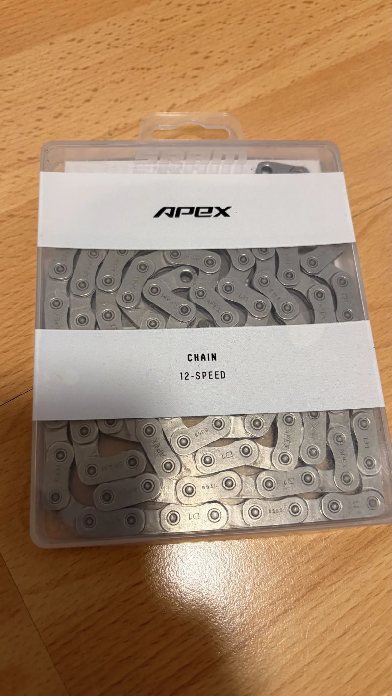 Řetěz Sram Apex D1, 12s, 114 článků, Flattop, PowerLock
