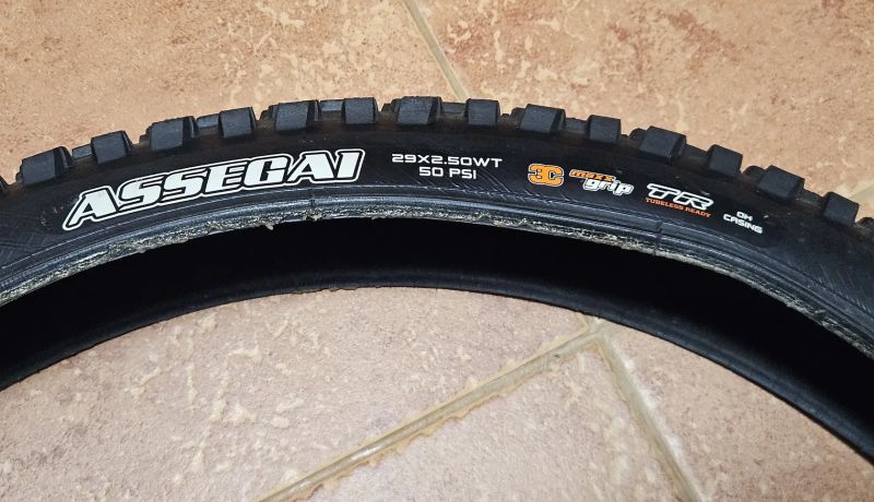 Maxxis Assegai 29x2,5 WT 3C MaxxGrip TR DH casing