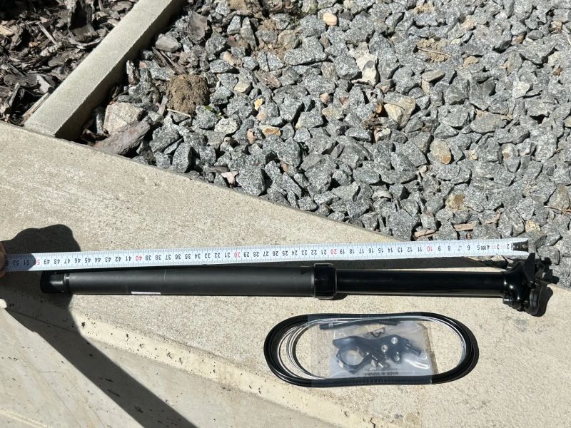 ONE teleskopická sedlovka 30,9/170mm