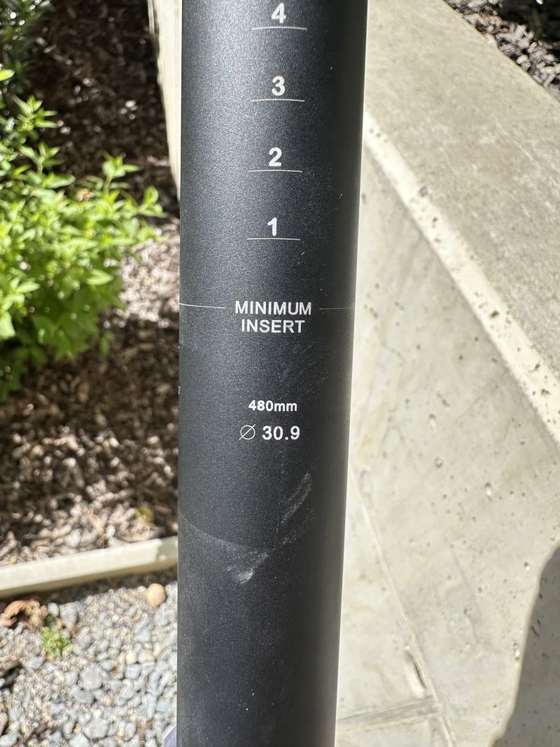 ONE teleskopická sedlovka 30,9/170mm