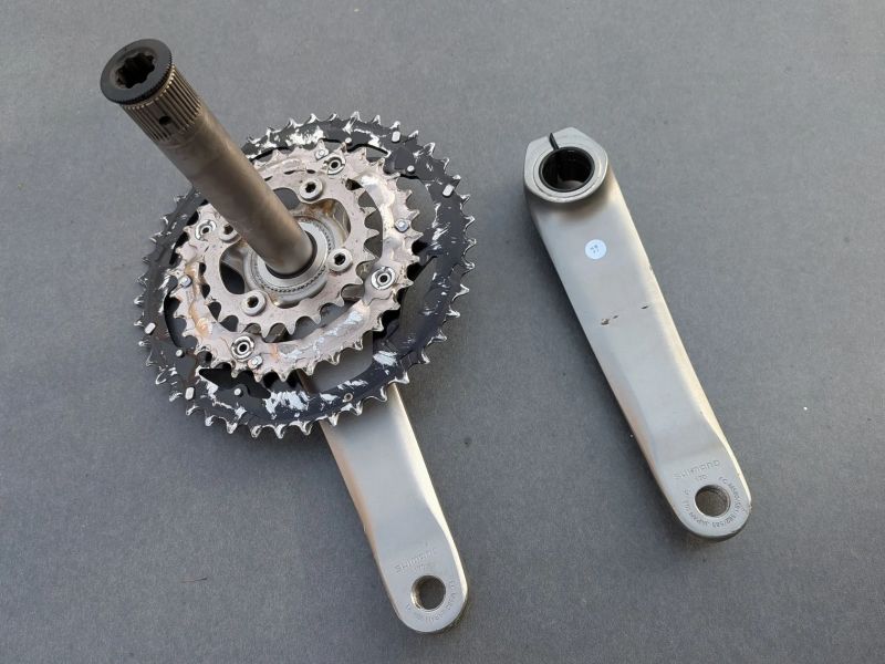 kliky Shimano LX FC-M582 3x9