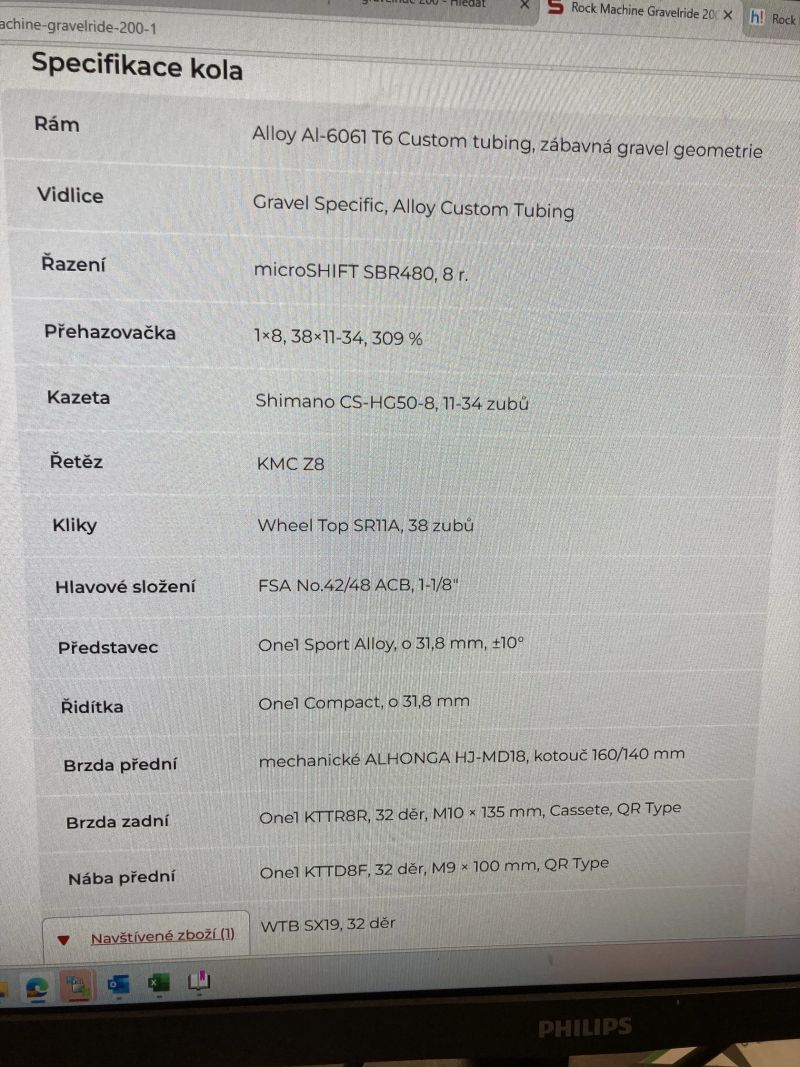 Rock Machine Gravelride 200