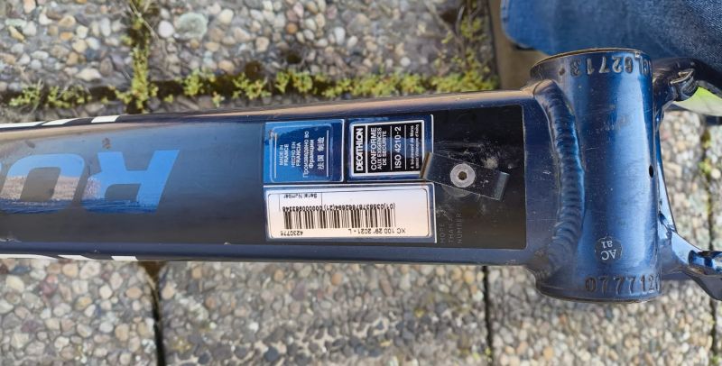 MTB HT rám Rockrider XC 100 vel.L